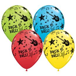 11 inch balón Rock and Roll Stars Special Assortment (25 ks/bal)