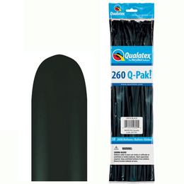 260Q Onyx Black  (Fashion) Q-Pak party modelovacie balóny (50 ks/balenie)