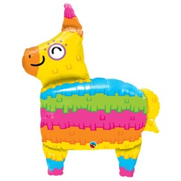 34 inch fólia balón Lama - Rainbow Pinata , 86 cm