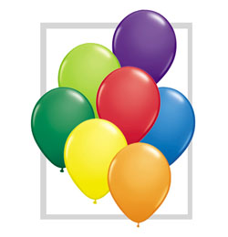 11 inch carnival mix latexový balón (100 ks/bal)