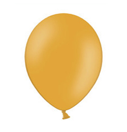 11 inch Pastel Orange - oranžový okrúhly balón (100 ks v balení)