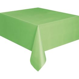 Bledo zelený plastový party obrus - 1,4 m x 2,8 m
