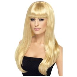 Blond dlhá rovná parochňa