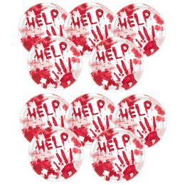 Blood Good Time - krvavé party taniere - 23 cm, 10 ks