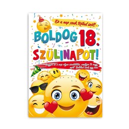 Darčeková tabula po maďarsky - Boldog 18. Szülinapot! Smile