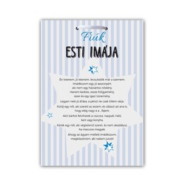 Darčeková tabula po maďarsky - Fiúk Esti Imája Legénybúcsús