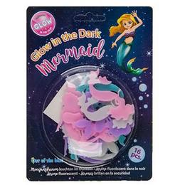 Morská panna - v tme svietiaci dekoračný set do stropu - 16 ks