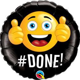 Fóliový balón #Done!, 18 inch