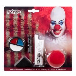 Farby na tvár strašidelný klaun - Make- up set