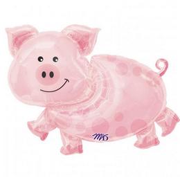 35 inch Pig Super Shape fóliový balón prasiatko