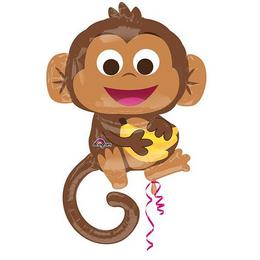 36 inch Happy Monkey Super Shape fóliový balón šťastná opica