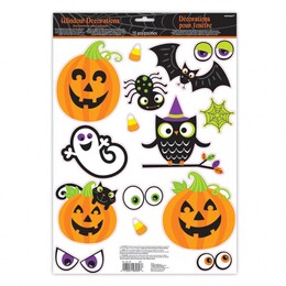 Halloween Family dekorácie na okno 15ks