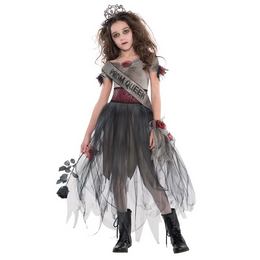 Halloweensky kostým Zombie kráľovná plesu, od 12-14 rokov