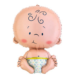 Welcome Baby Super Shape  fóliový balón k narodeniu bábätka