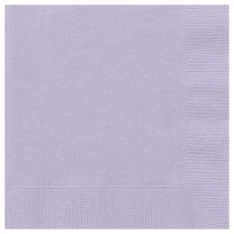 Levanduľové papierové party servítky - 33 cm x 33 cm, 20 ks