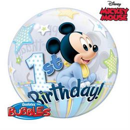 Balón Bubble - Disney Mickey Mouse, 56 cm