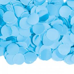 Konfety - bledomodré, papierové, 100 g