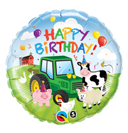 18 inch Birthday Barnyard - Zvieracia farma - narodeninový fóliový balón