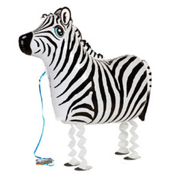 Chodiaci balón - Zebra
