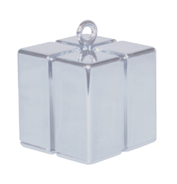 Závažie na balón - darček strieborný - 110 gr