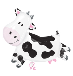 Cow - Kravička Super Shape fóliový balón