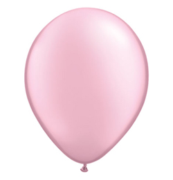 11 inch bledo ružový perleťový latexový balón (25 ks/bal)