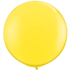3 FT žltý štandardný latexový balón (2 ks/bal)
