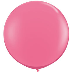 3 FT tmavo ružový módny latexový balón (2 ks/bal)