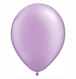 11 inch bledo fialový perleťový latexový balón (100 ks/bal)