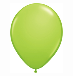 11 inch bledo zelený módny latexový balón (6 ks/bal)