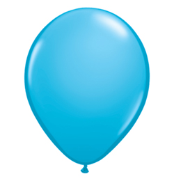 11 inch blankytno modrý módny latexový balón (100 ks/bal)