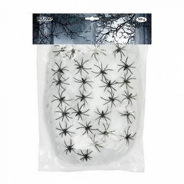 Pavučina s 25 pavúkmi na Halloween, 500 g