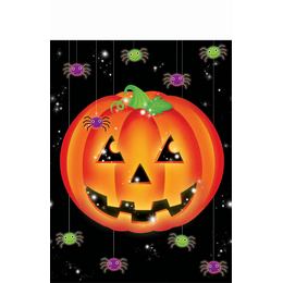 Obrus na Halloween - tekvica, 137 x 259 cm