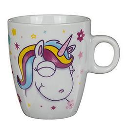Porcelánový hrnček Jednorožec - biely, 150 ml