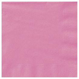 Ružové papierové party servítky - 33 cm x 33 cm, 20 ks