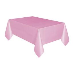 Party obrus - plastový, ružový, 1,4 x 2,75 cm