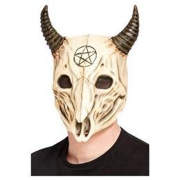 Satanská maska biely baran