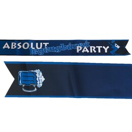 Šerpa s nápisom - Absolut Feliratú Legénybúcsú Party Vállszalag