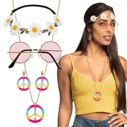 Set doplnky Hippie,  4 ks