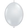 12 inch Diamond Clear Quick Link (Jewel) balón (50 ks/balenie)