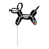 14 inch  Balloon Dog Skeleton Fóliový balón na paličke 36cm