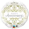 18 inch Happy Anniversary svadobné fóliové balóny