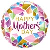 18 inch Mother's Day Colorful fóliový balón na deň matiek