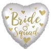 18 inch Satin Bride Squad fóliový balón srdce 46cm