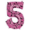 Balón fóliový narodeninové číslo 5 - Minnie Mouse 66 cm