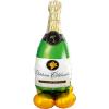Bubbly Wine Bottle Airloonz fóliový balón fľaša 152cm