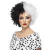Parochňa Cruella de Vil - čierno-biela 