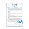 Darčeková tabula po maďarsky - Férjek Tízparancsolata Legénybúcsús