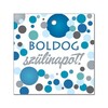 Ekologické závažie modré na balóny - Boldog Szülinapot! 10ks/bal