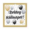Eleganté eko závažie k balónom s nápisom Boldog Szülinapot! 